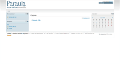 Desktop Screenshot of moodle.paraula.cat